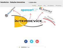 Tablet Screenshot of interdevice.com.br